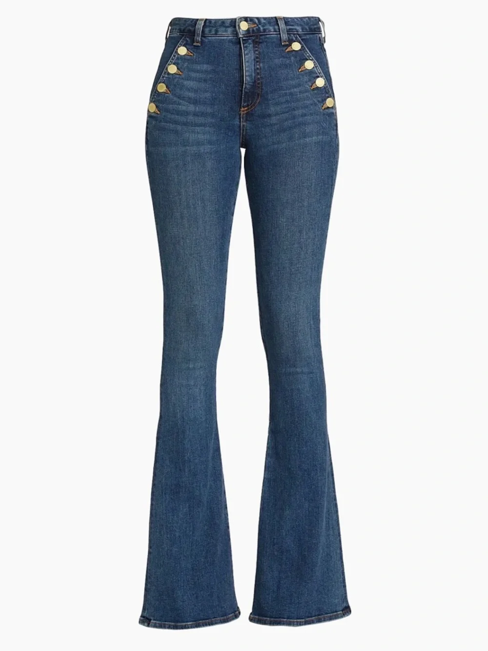 Ramy Brook - Helena High-Rise Flare Jeans size 27 - Picture 4 of 7